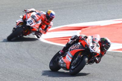 Scott Redding and Michael Ruben Rinaldi, Navarra WorldSBK, August 20 2021