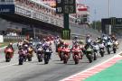 Jake Dixon race start, Moto2 race, Catalunya MotoGP, 5 June