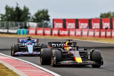 Max Verstappen (NLD) Red Bull Racing RB18. Formula 1 World Championship, Rd 13, Hungarian Grand Prix, Budapest, Hungary,