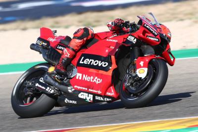 Francesco Bagnaia, Ducati MotoGP Aragon