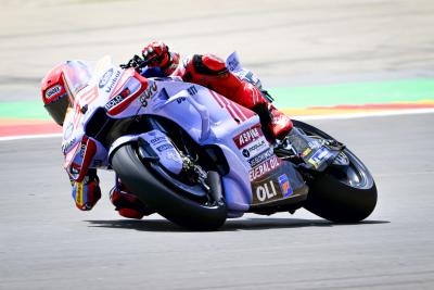 Marc Marquez, 2024 MotoGP Aragon Grand Prix. - Gold and Goose