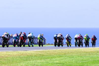 Moto3 start, 2024 Australian GP