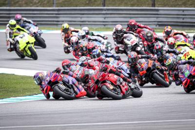 Jorge Martin, Francesco Bagnaia lead 2024 Malaysian MotoGP Sprint