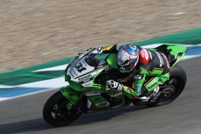 Garrett Gerloff, 2024 Jerez WorldSBK Test. Credit: Gold and Goose.