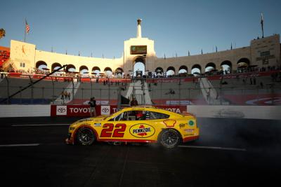 Joey Logano, Team Penske, Clash at Coliseum